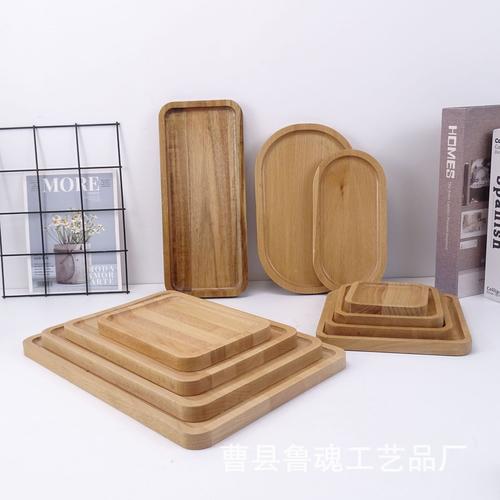 不规则果盘的木材之美 从自然纹理到生活艺术